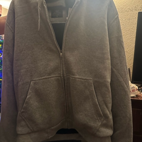 Gray Zip-Up Hoodie - Picture 4 of 4